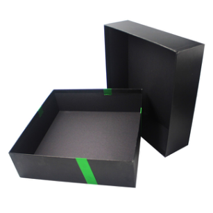 Black Gift Boxes with Lids