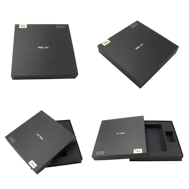 custom black gift box