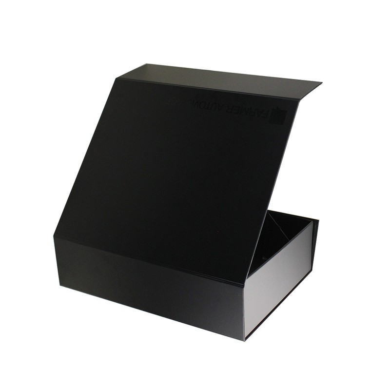 Black Magnetic box for Wine Set 4 Black Magnetic box for Wine Set 4