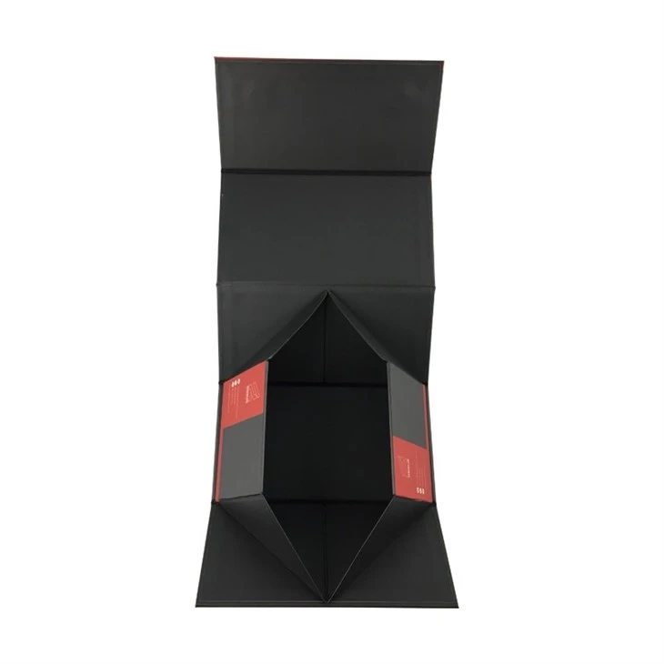 Square Collapsible Black Magnetic box (4)